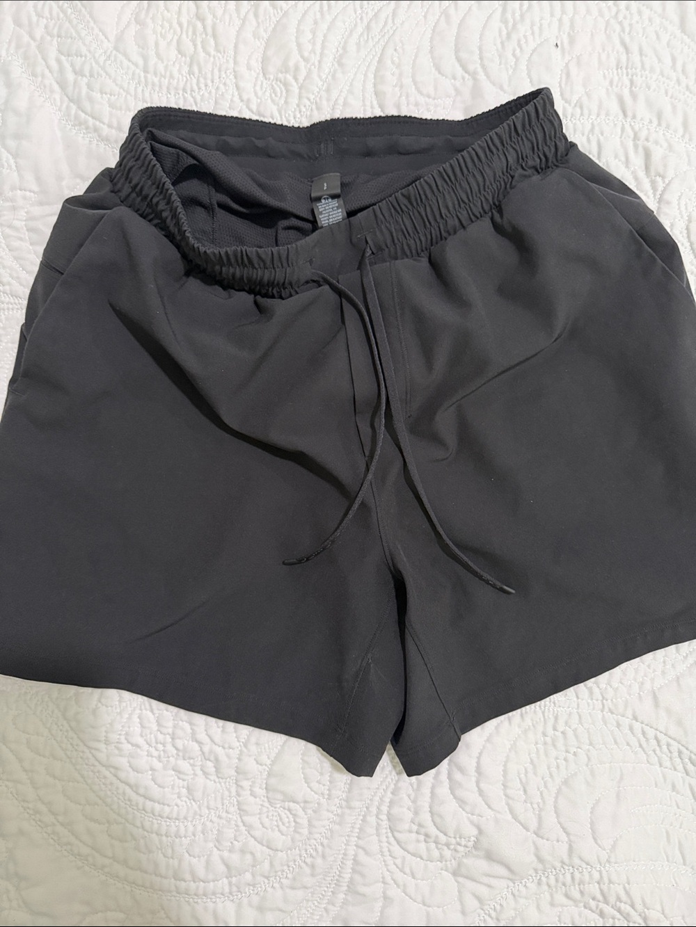 lululemon athletica Black Athletic Drawstring Shorts